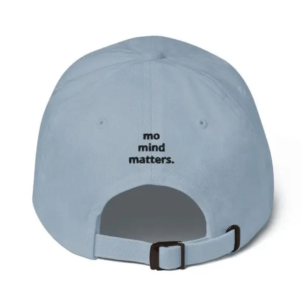 mental health matters baseball hat (blue) - Image 3