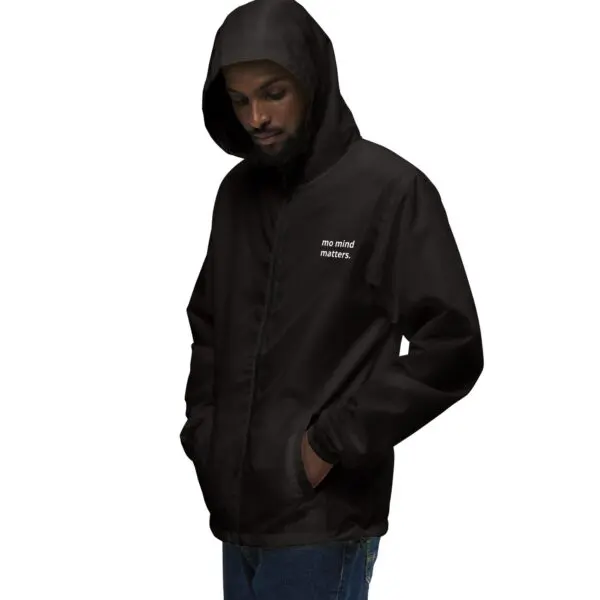 mo mind matters windbreaker (black) - Image 2