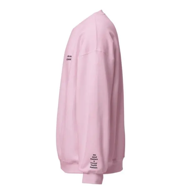take care of yourself crewneck - pink - Image 2